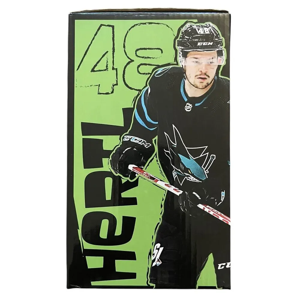 San Jose Barracuda Hertl & Simek Ninja Turtles bobblehead SGA 2018 SJ Sharks